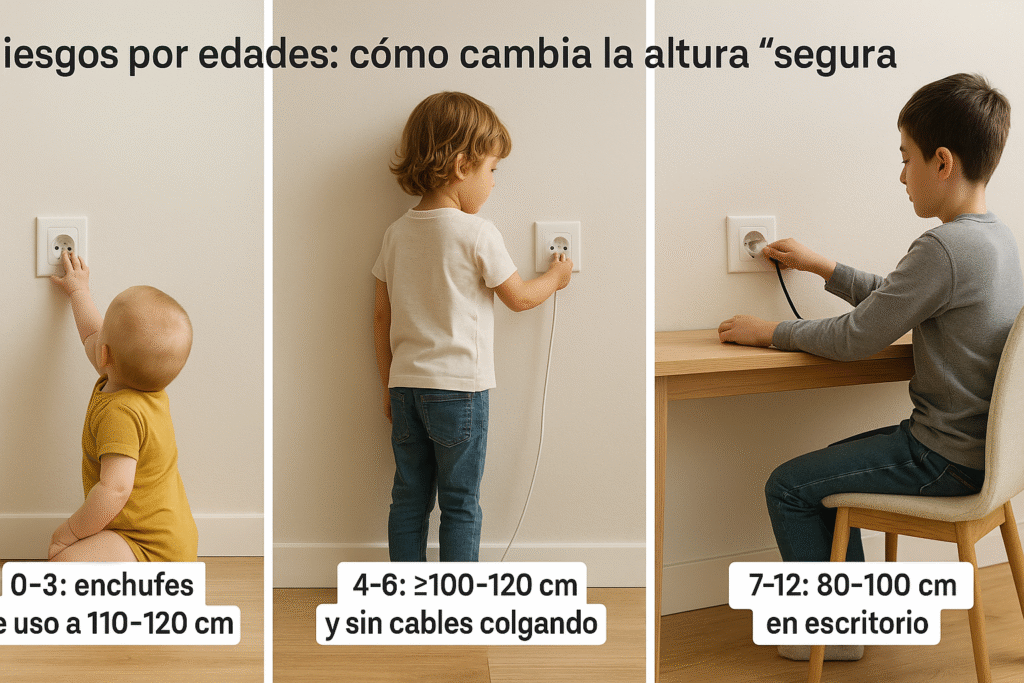 7–12 años: autonomía, cargadores y tareas escolares