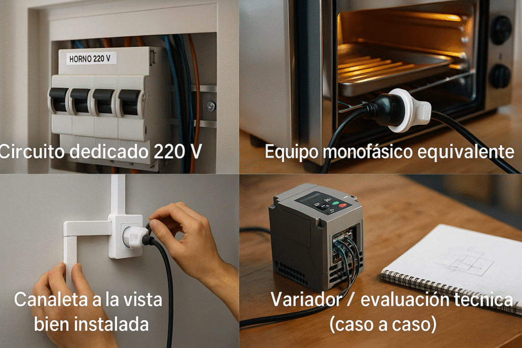 Alternativas si tu hogar es monofásico (y cuándo son suficientes)