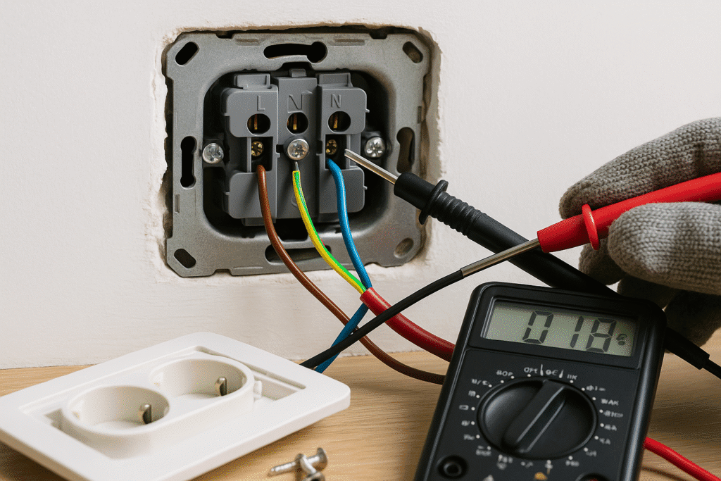 Borne Fase  Neutro  Tierra (polaridad Y Continuidad)