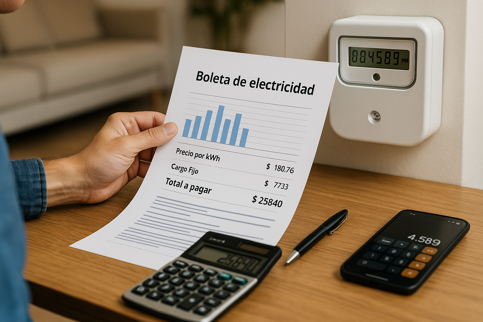 Tarifas y precio kWh en Chile cómo se calcula y dónde verlo