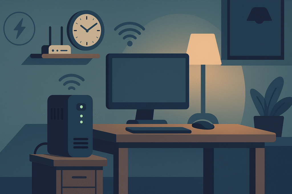 UPS para PC, TV y router en el hogar: minutos de gracia y continuidad sin sobresaltos UPS y