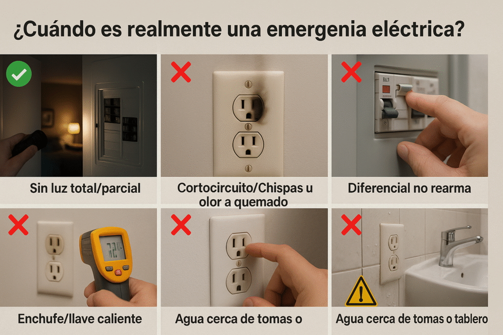 Una emergencia es toda situación que compromete seguridad o deja la vivienda inoperativa y requiere atención inmediata. Estos son los casos más habituales y qué hacer en cada uno.