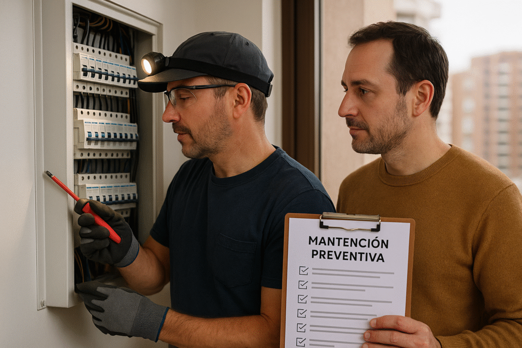La mantención eléctrica preventiva reduce cortes, evita puntos calientes y alarga la vida de tus equipos. En Santiago, donde hay humedad invernal y polvo en verano, una rutina simple baja drásticamente los disparos inesperados y los “misterios” del tablero.