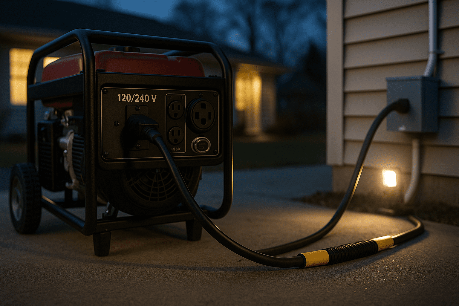 Generador 120/240 V: cuándo necesitas split-phase