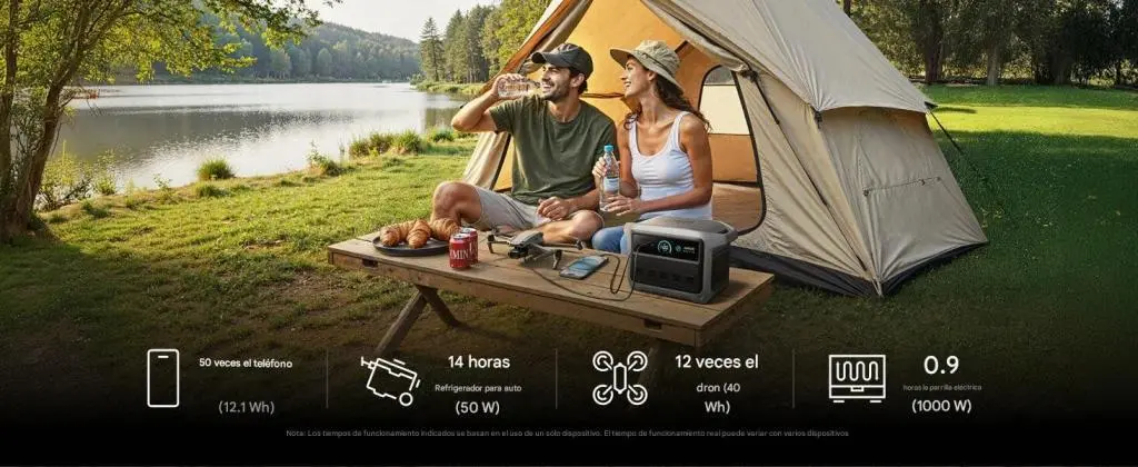 Carcasa sólida, pantalla clara y 10 puertos bien distribuidos para no estorbarse entre sí. Mantén rejillas de ventilación libres y deja algo de espacio alrededor si vas a cargar en modo rápido.