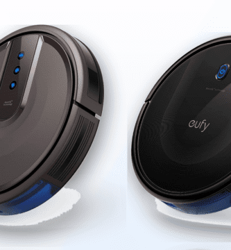 Portada comparativa de robots aspiradores eufy RoboVac 15T y RoboVac 11S Max
