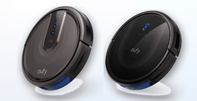 Portada comparativa de robots aspiradores eufy RoboVac 15T y RoboVac 11S Max